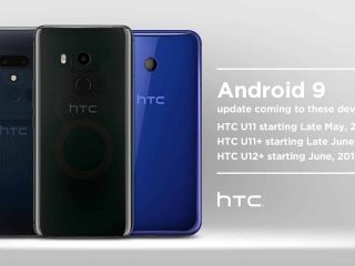 HTC U11 Android Pie Update