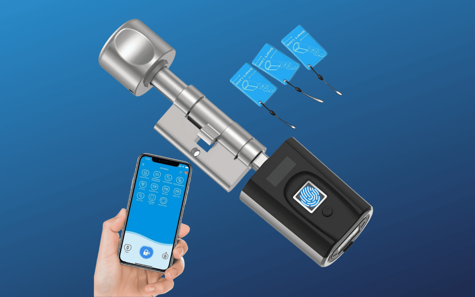 Moderne Sicherheit trifft Komfort Der Welock Fingerprint Smart Door Lock Cylinder SECBN51 im Ueberblick 1 • 🚀 techboys.de : 💡Smarte Technik & Hardware für den Alltag