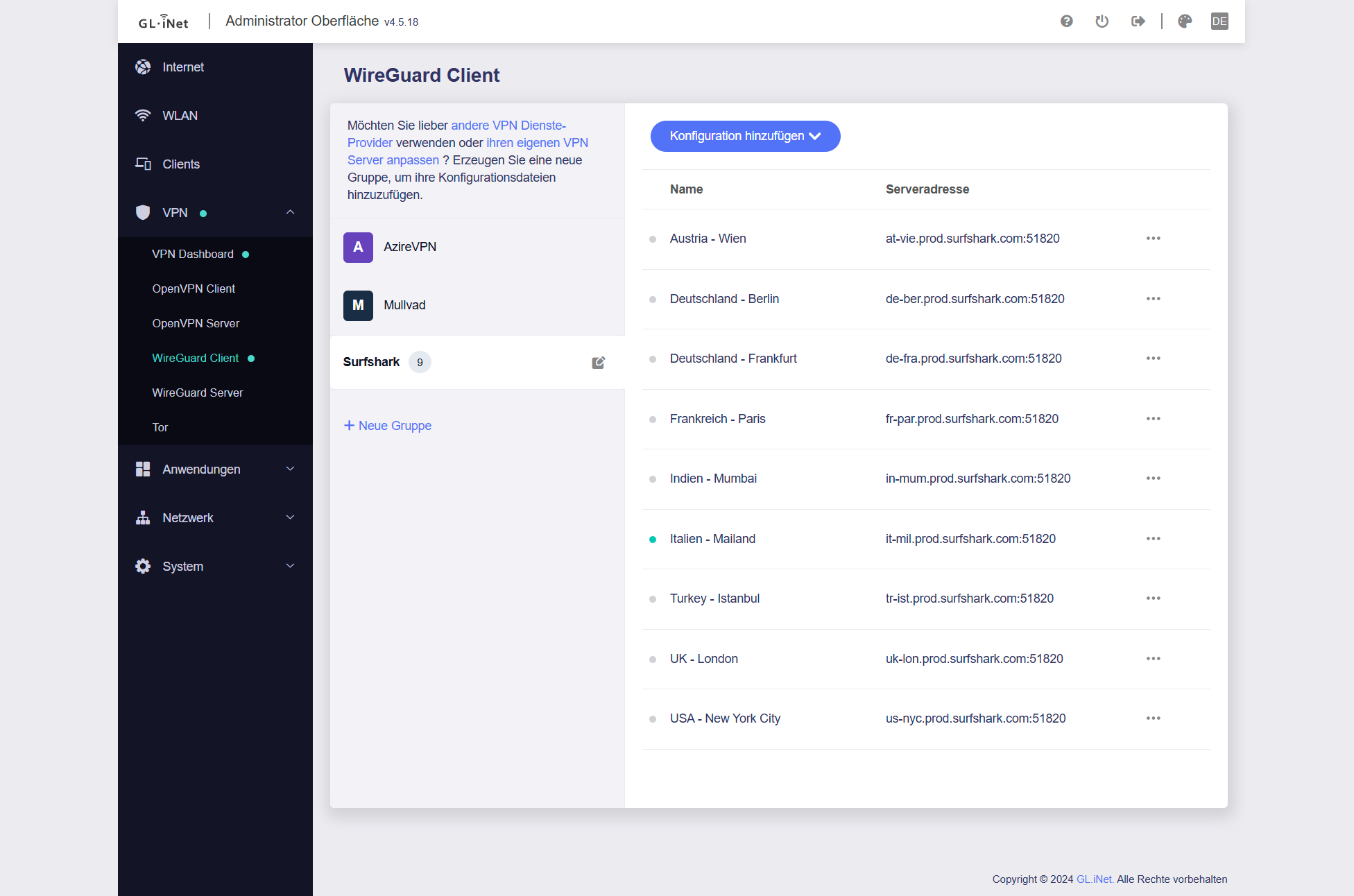 VPN Panel GL.iNet • 🚀 techboys.de : 💡Smarte Technik & Hardware für den Alltag